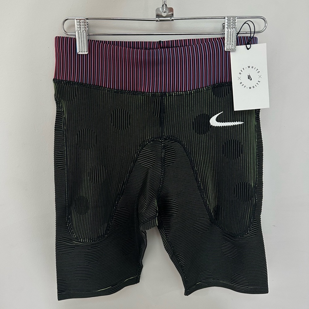Nike Off White Womens Bike shorts Small brand new